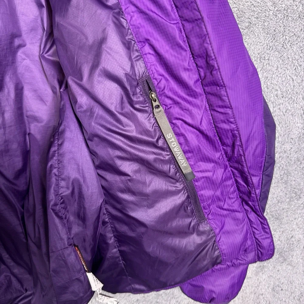 L.L. Bean PrimaLoft Jacket‎ Womens L Parka Quilted Puffer Stowaway Ripstop 0HKQ3